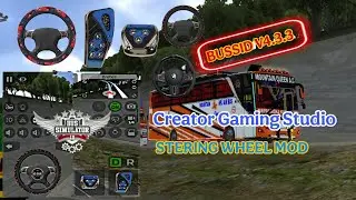 STERING WHEEL  MOD FOR  || BUS SIMULATOR INDONESIA |  BUSSID V4.3.3.... download NOW  #subscribe |