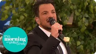 Peter Andre Sings For The First Dance At The Live Wedding | This Morning
