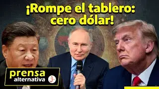 BRICS toma el trono econ&oacute;mico global, &iexcl;60T!