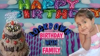 LOCKDOWN BIRTHDAY PARTY IDEAS|| DIVISHA'S 2ND BIRTHDAY ||BALLOON DECORATION ||CONNECTED DIGITALLY