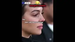 Georgina Reaction after ronaldo P goal❤&zwj;🩹😂#cristianoronaldo #georgina #funny #football