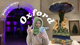 Oxford vlog| Altos Labs talk on epigenetic clocks👩🏻&zwj;🔬, Weston Library 📚, Ashmolean museum🎨