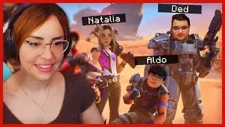 RENRIZE juega FORTNITE FT. ELDED, ALDO_GEO y NATALIAMX