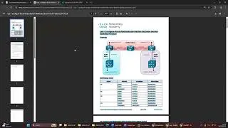 Module 16 : 16.1.3 Lab Configure Route Redistribution Within the Same Interior Gateway Protocol