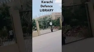 Karachi Defence #library #travel#apnakarachi #karachi #defence