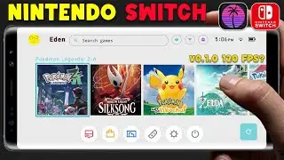🔥NEW EDEN EMULATOR ANDROID V1 IN MOBILE -SETUP/SETTINGS GAMEPLAY | NINTENDO SWITCH ANDROID?