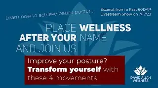 THE BOBBLOLOGY PROGRAM EXPLAINS HOW TO IMPROVE YOUR POSTURE; CREATED BY DR. DAVID ALLAN, DC.