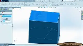 Solidworks tutorial  ll Extruded Surface-part 3