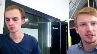 Rutger and Stef - first impressions of a code monkey and a business student after #hackforhealth