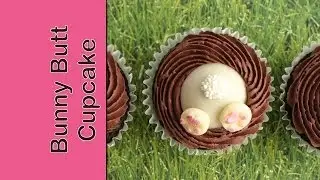 How to make Easter cupcakes - Bunny bum cupcakes