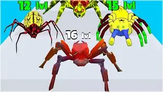 Spider & Insect Evolution Run - Gameplay Walkthrough Part 1