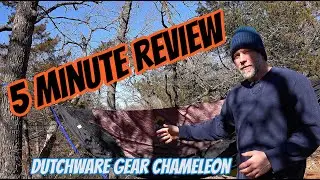 5 Minute Backpacking Gear Review // Dutchware Gear Chameleon