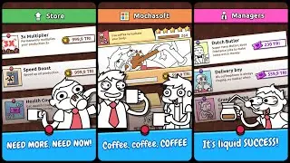 Idle Coffee Inc.: Clicker Game Android Gameplay