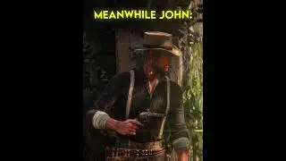 John Was Not Playing Around Here  🤣😱 #rdr2 #shorts