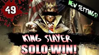 49 Kill SOLO WIN in King Slayer TRIOS | New Settings!