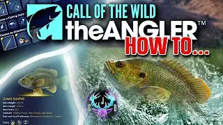How To COMPLETE The Ruby River Fishing Challenge, GOLD GREEN SUN FISH! | Call of the wild the angler