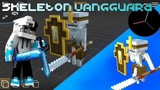 Skeleton Vanguard Minecraft Dungeons - Prisma 3D