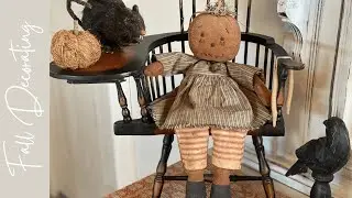 Fall Decorating ideas/primitive, log cabin and farmhouse
