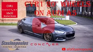 CVR1 20'' CONCAVER WHEELS ON AUDI A5