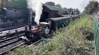 Stroudley A1X Terrier | 72 &lsquo;Fenchurch&rsquo; | Huge Whistles | Watercress Line | Ropley | 07/10/23
