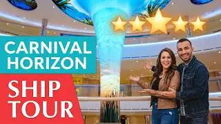 Carnival Horizon Ship Tour 🚢 🎥