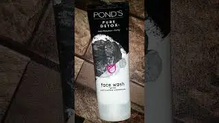 POND s pure DETOX face wash#Anti pollution+ purity#shorts
