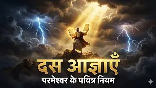 दस आज्ञाएँ | परमेश्वर के नियम | Das Aagya Bible Story in Hindi | Ten Commandments#bibleverse #yishu 