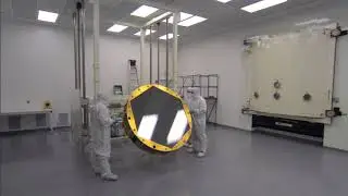Webb Mirror Coating B-roll Footage