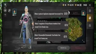Pack of Explosive Compound + Unassembled Homemade + Mugshots of Dream Runner. PUBG NEW STATE MISSION