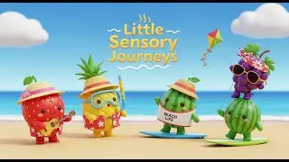 Baby Sensory 🍓🌼 Infant Visual Stimulation | Baby Fruit Dancing Spring Video 🌸