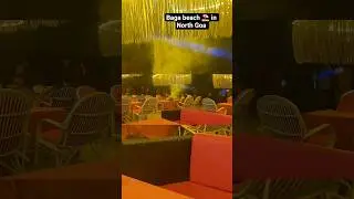Baga beach in North Goa #partymood #bagabeachindia #goabeach #partyvibe #goviral #pnjvlogs