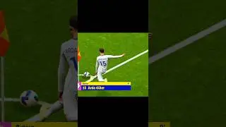 Arda G&uuml;ler marque un CORNER DIRECT sur eFootball 2026 ! 😱⚽ #efootball2026 #ardag&uuml;ler #football
