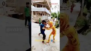 Pedda puli 🐯 🫂🚶 boy #folksong #song #peddapuli #funny #viral #play #atalu #Raikal #shorts #trending