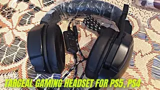 Targeal Gaming Headset for PS5, PS4 with Omni-Directional Noise Canceling Mic Review #shorts