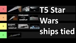 Project Stardust: All tier 5 Star Wars Capital Ships ranked!