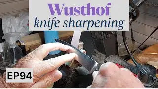 Лучший способ быстрой заточки ножей Wusthof.
