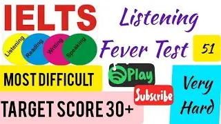 IELTS LISTENING TEST 51 WITH ANSWERS NEW FORMAT/1 APRIL IELTS EXAM/15, 20, 29 april ielts exam