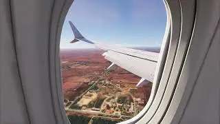 Benina Uluslararası Havalimanı ( HLLB ) İniş | Türk Hava Yolları | Boeing 737 Max