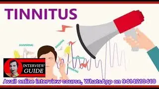 Tinnitus | Army Doctor Interview | AMC ssc | CAPF interview | Interview Guide