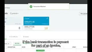 Match Transactions in QuickBooks | SBX Accountants