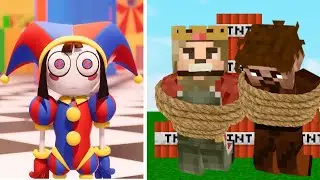 POMNİ ZENGİN VE FAKİRİ ÖLDÜRDÜ! 😱 - Minecraft