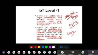 IoT Levels | Lecture