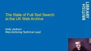 The state of full-text search at the UK Web Archive (2022) by Andy Jackson