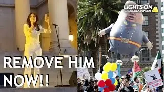 Ex Trump Aide Demands His Removal at Massive Protest | Lights On w/Jessica Denson #14thNow #HandsOff