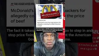 McDonald's sues top meat packers for allegedly colluding to inflate the price of beef