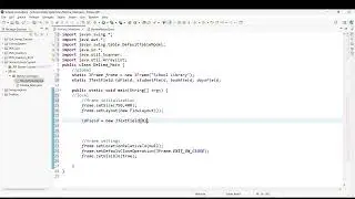 JAVA Swing Complete CRUD | Beginner