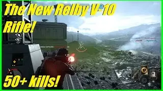 Star Wars Battlefront - The new Relby V-10 Rifle! 50+ kills & 10.4 K/D! (Walker Assault)
