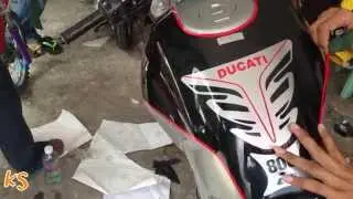 DUCATI 800 ie 2015 edit sticker by ks