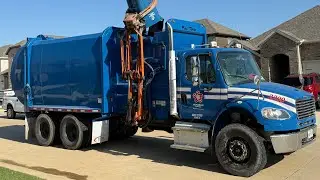 A One of One Republic Services Unit: Freightliner Pac Tech Bandit ASL Garbage Truck