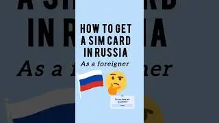 How to Get a SIM Card in Russia #Russia #travelrussia #studyinrussia